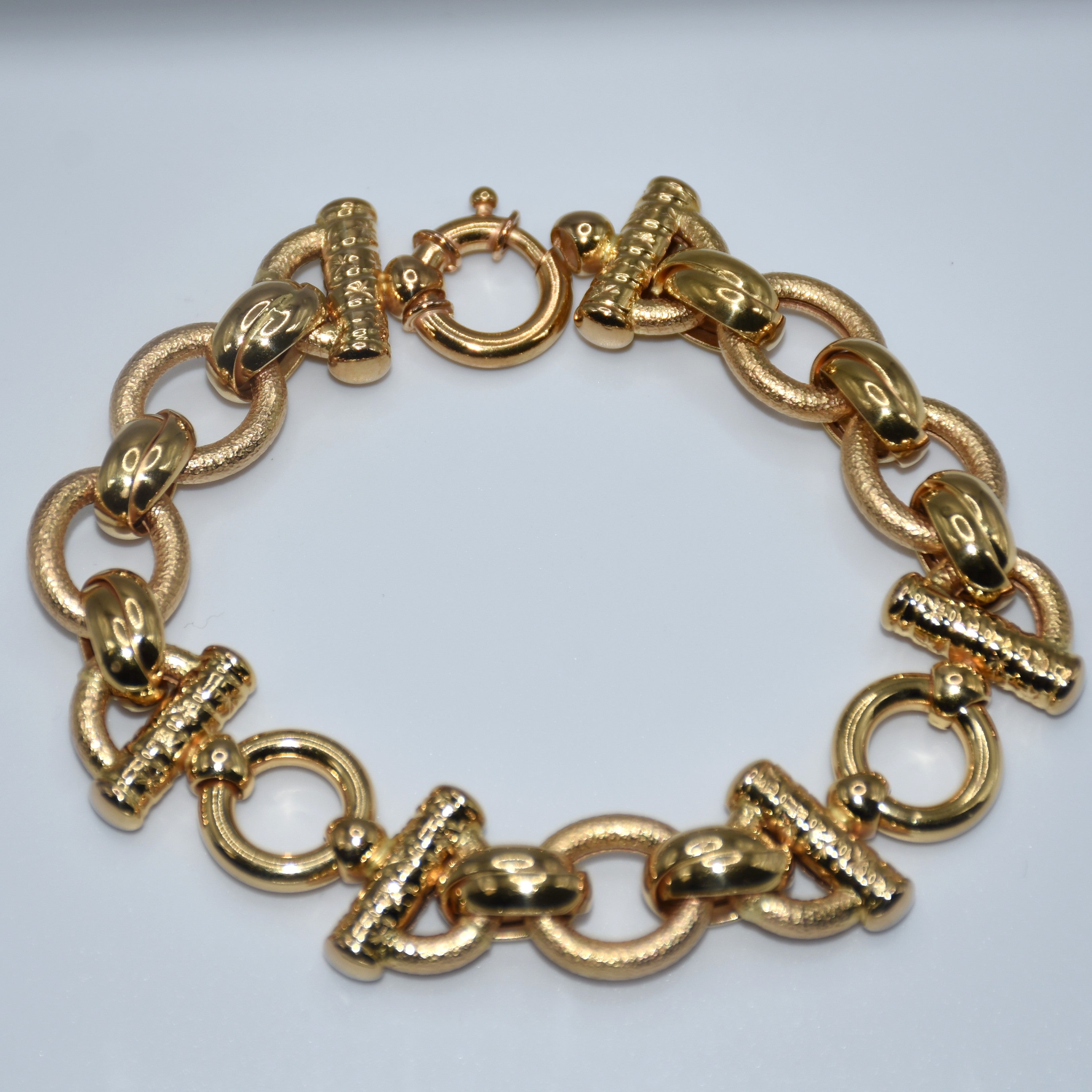 19.2K Portuguese Gold Bracelets