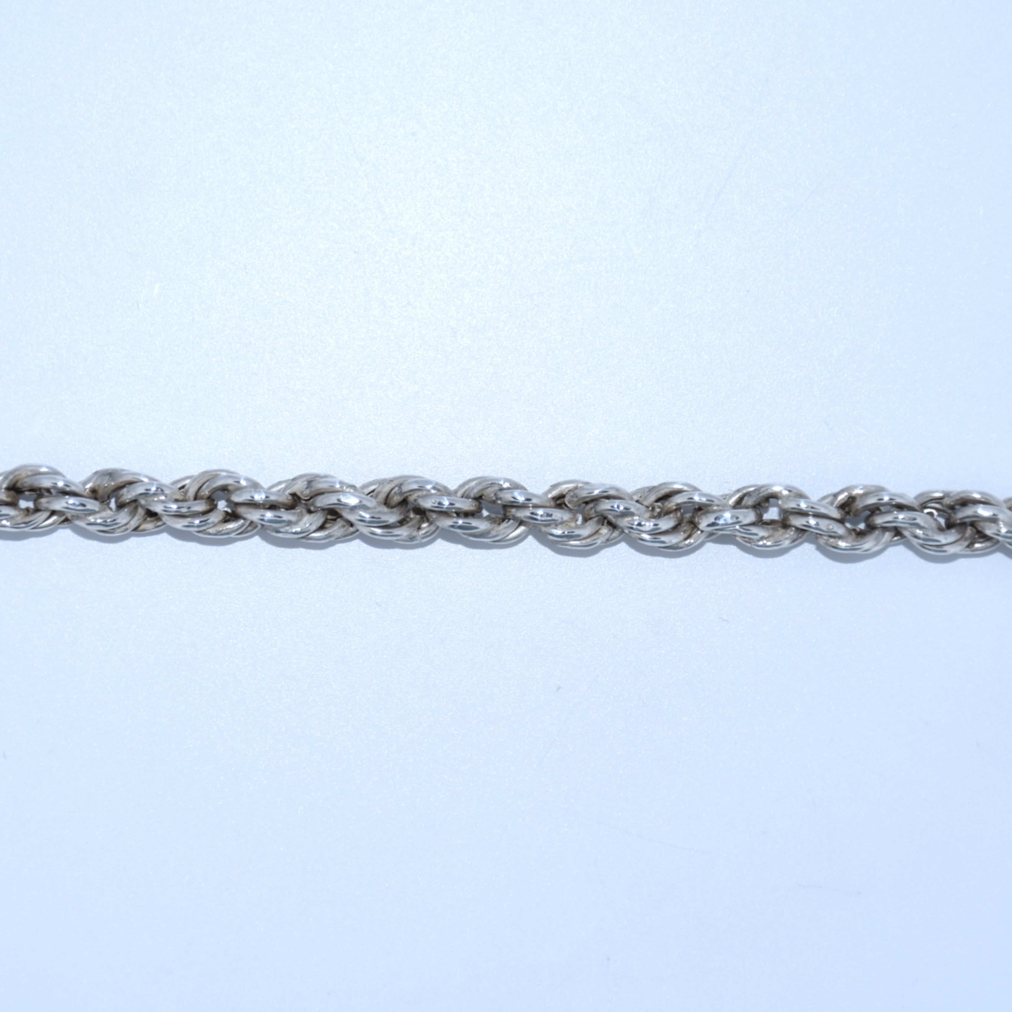Sterling Silver | Rope Bracelet