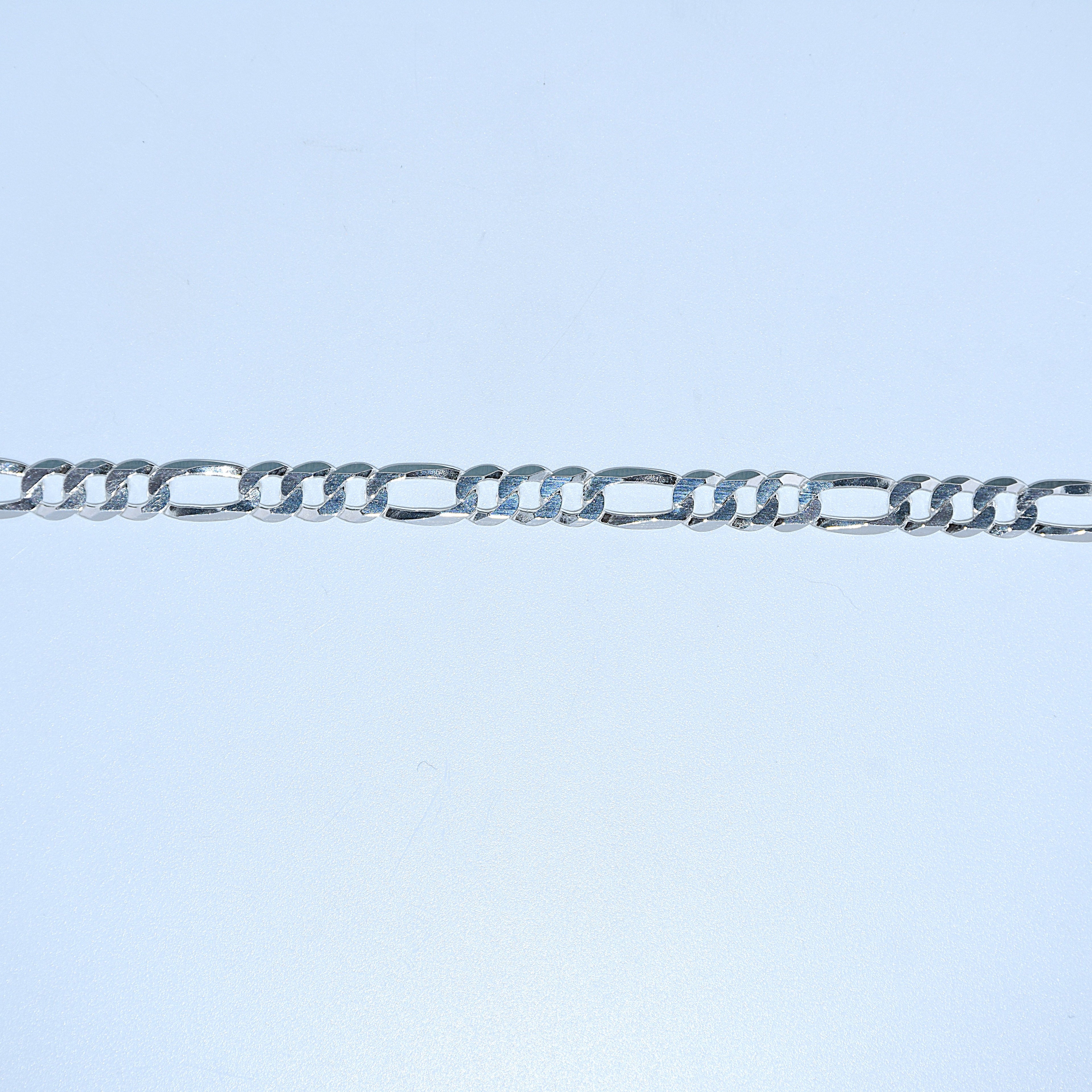 Sterling Silver | Figaro Bracelets