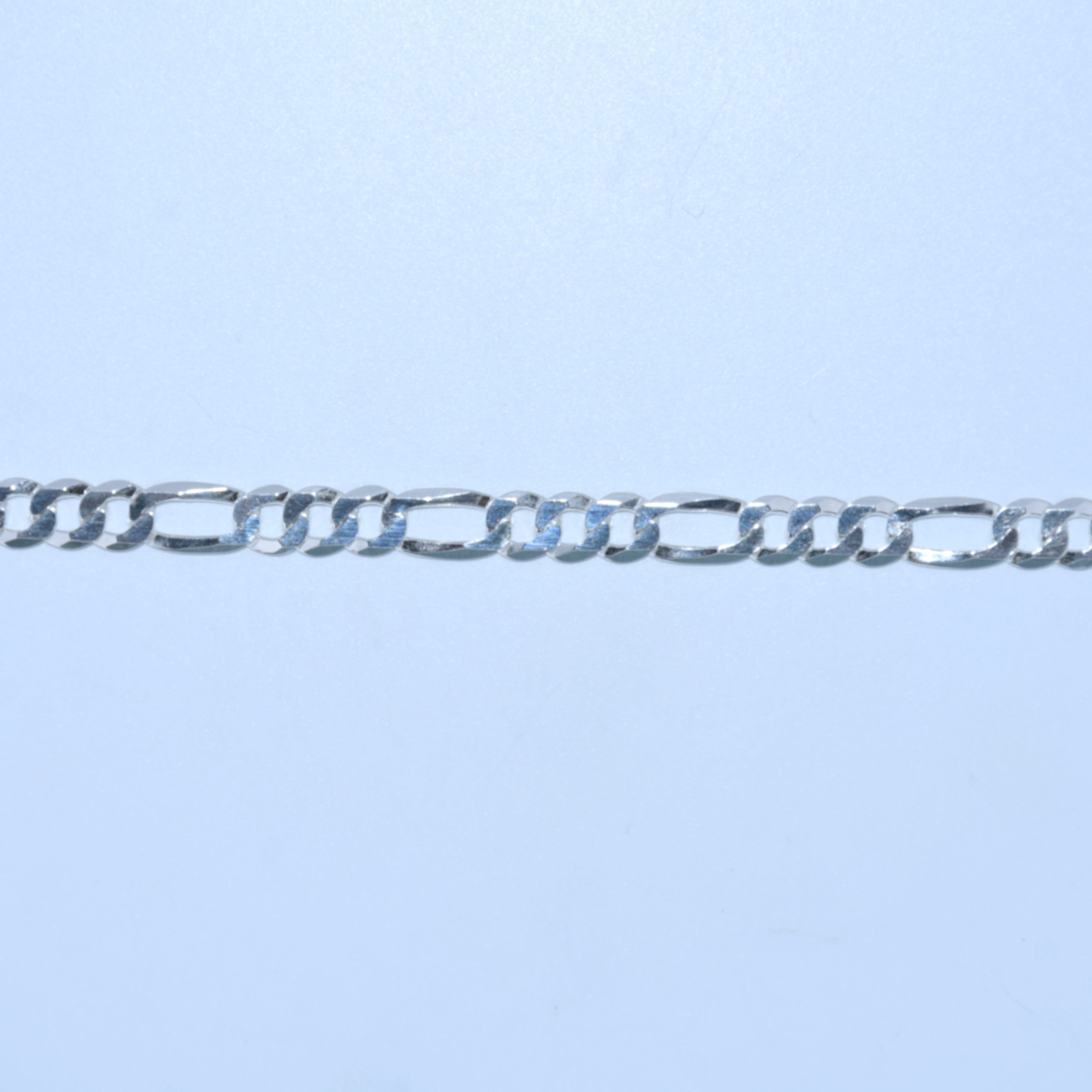 Sterling Silver | Figaro Bracelets