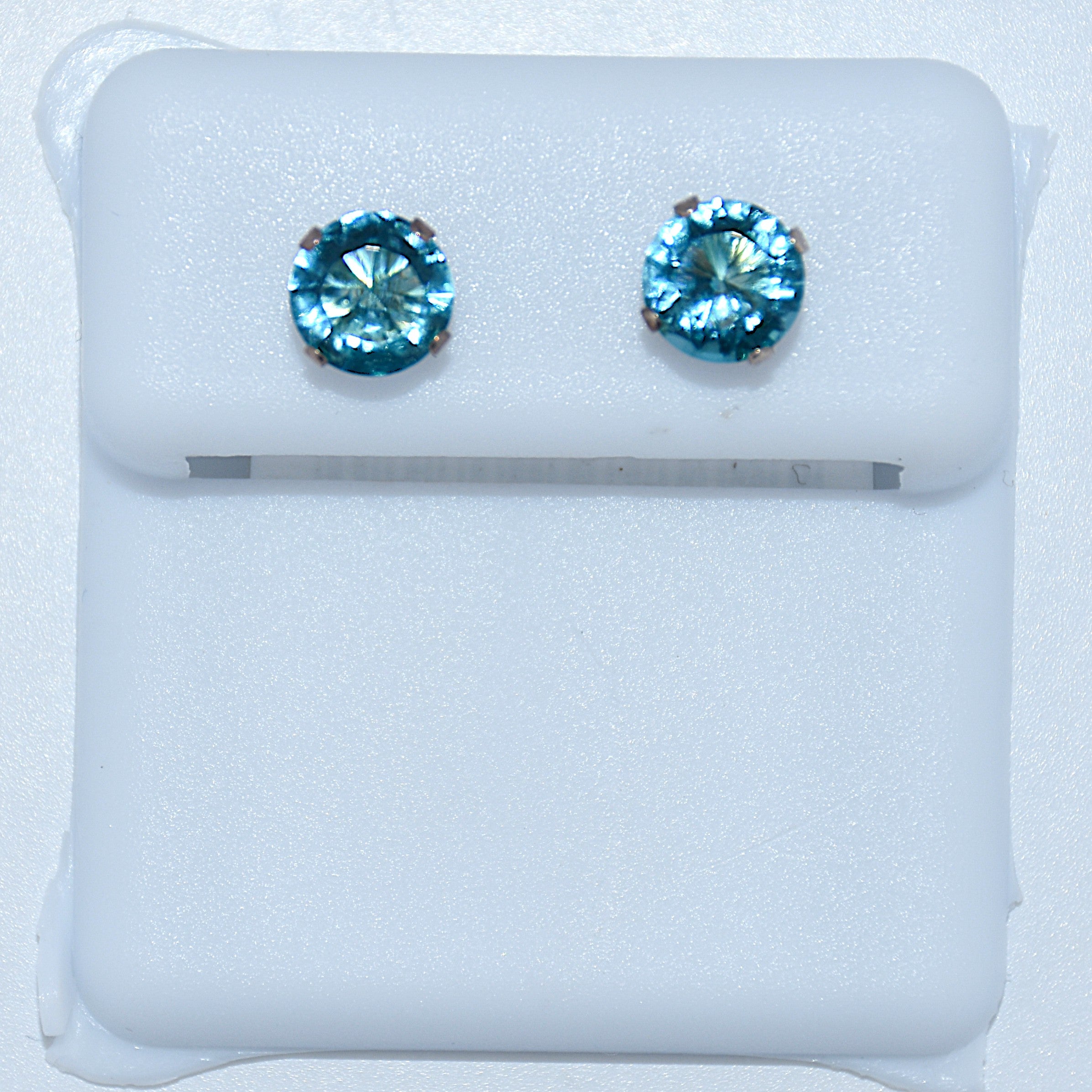 Sterling Silver | Birthstone Stud Earrings