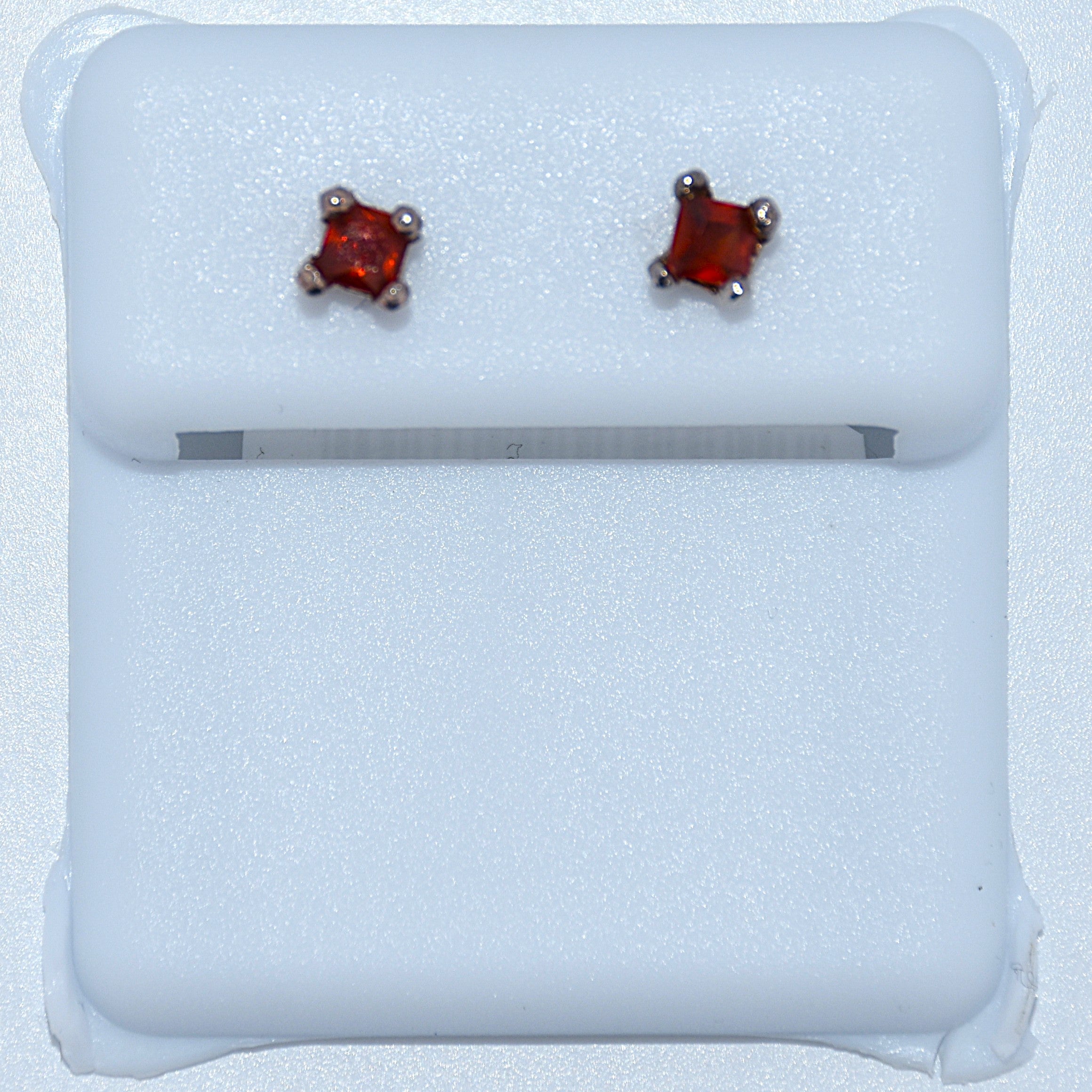 Sterling Silver | Birthstone Stud Earrings