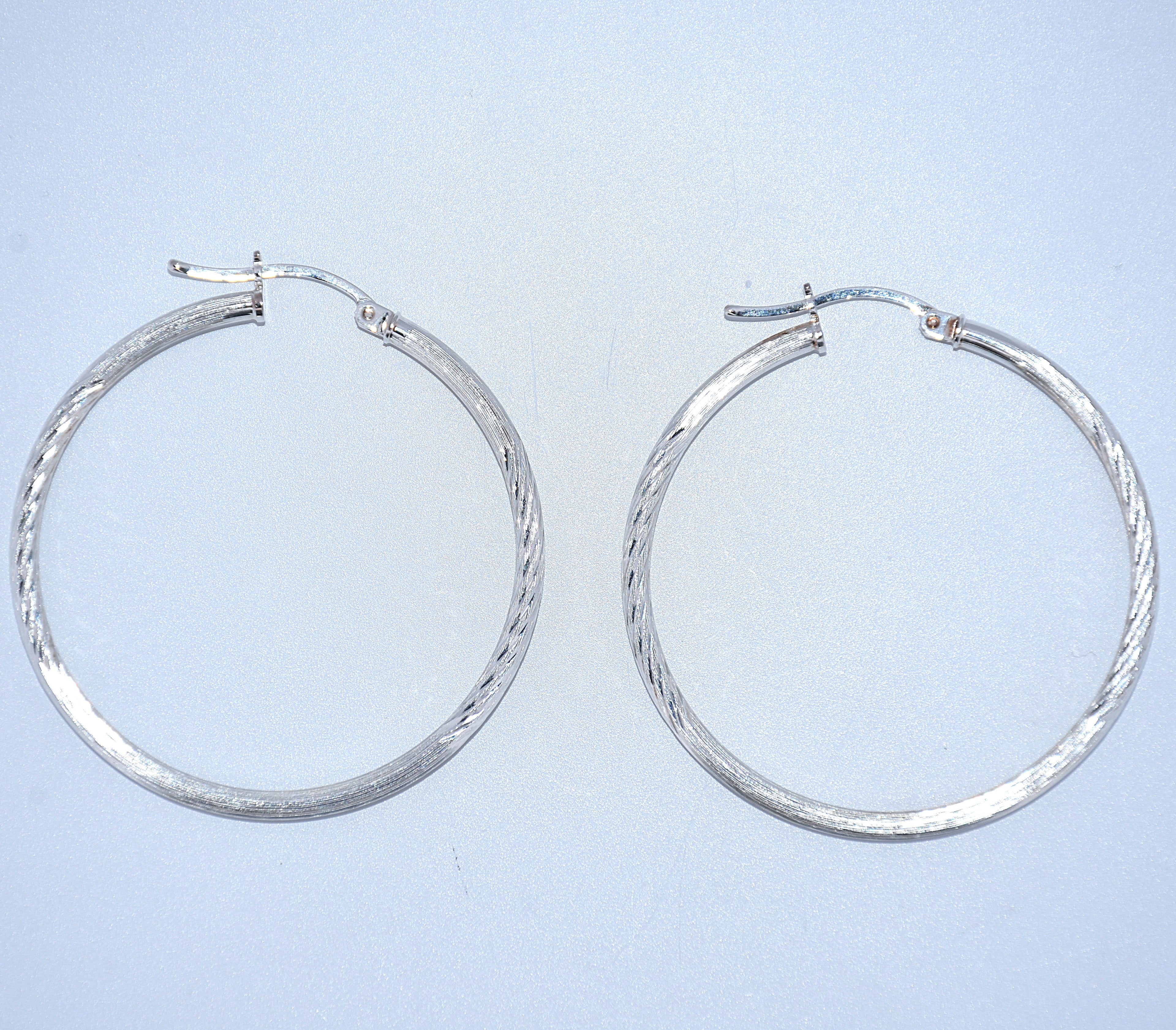 Sterling Silver | Hoop Earrings