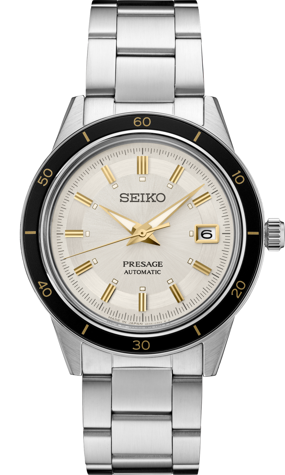 Seiko Presage 60's GMT Style Collection Automatic Watch SRPG03
