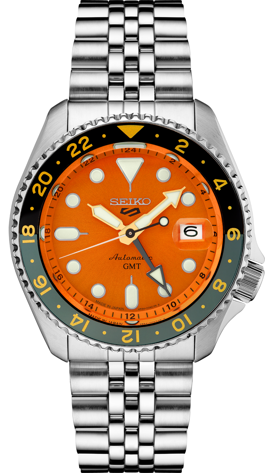 Seiko 5 Sport Automatic GMT Watch SSK005