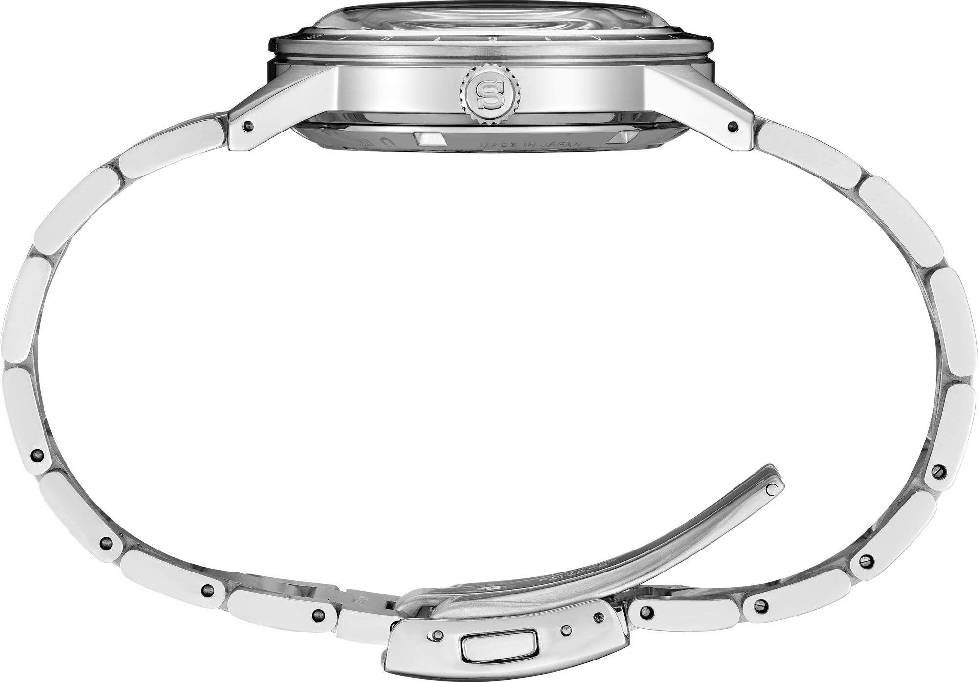 Seiko Presage SSK009 Style 60s SS Automatic GMT Blue Dial Watch