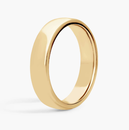 14K Gold | Flat Wedding Bands