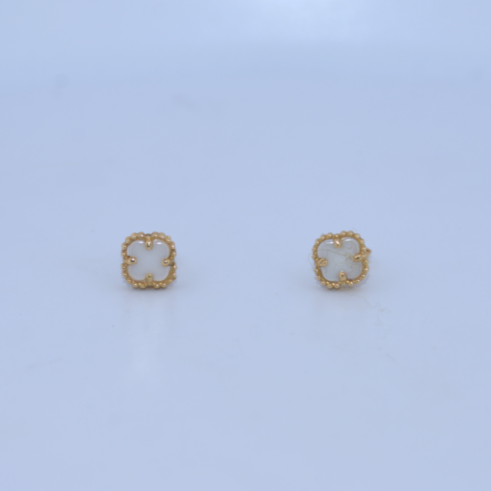 14K Gold | Clover Earrings