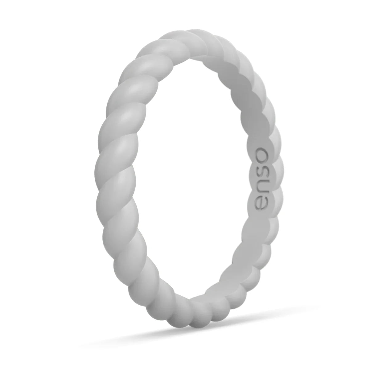 Enso Silicone Rings | Pink/Grey 2-Pack