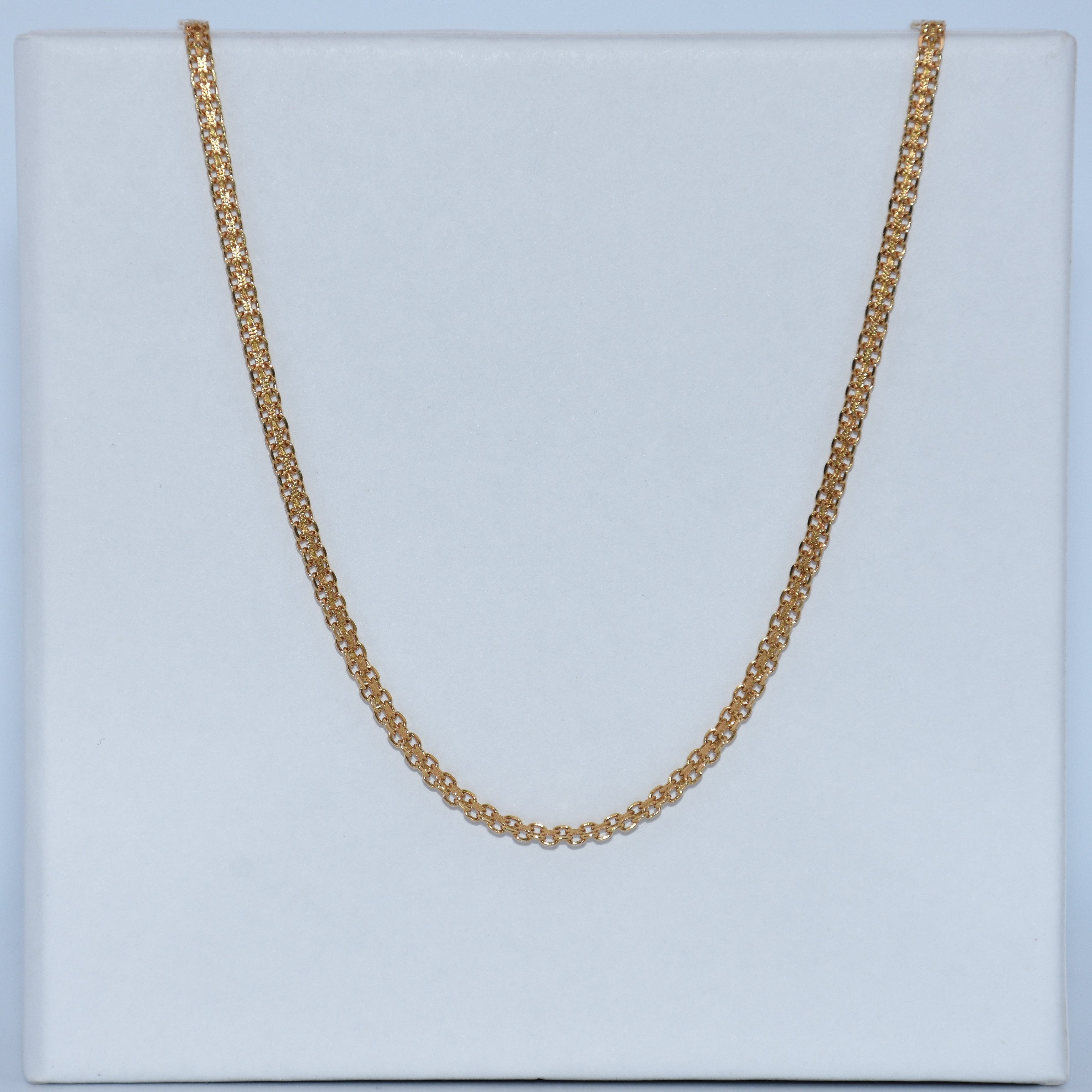 19.2K Portuguese Gold | Solid Freeze Chains