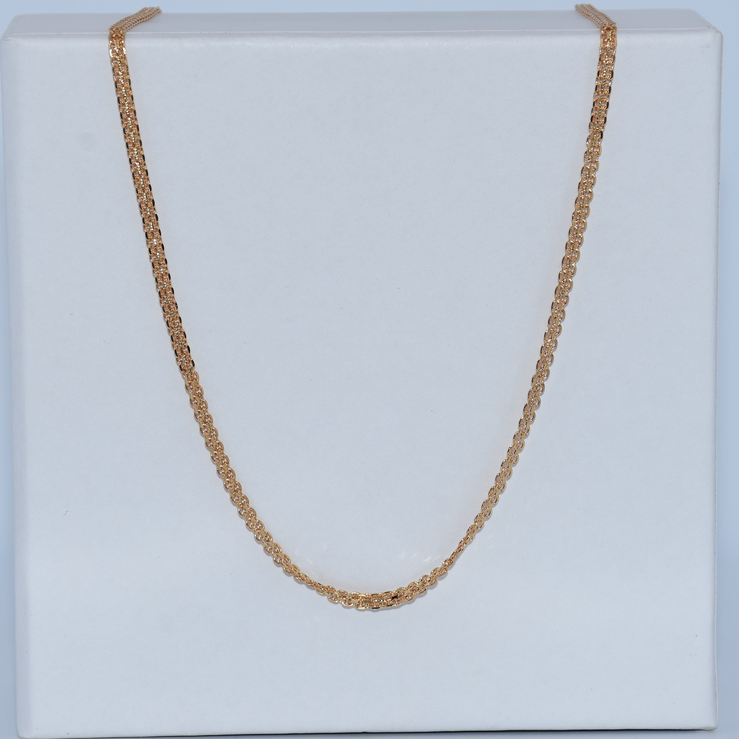 19.2K Portuguese Gold | Solid Freeze Chains