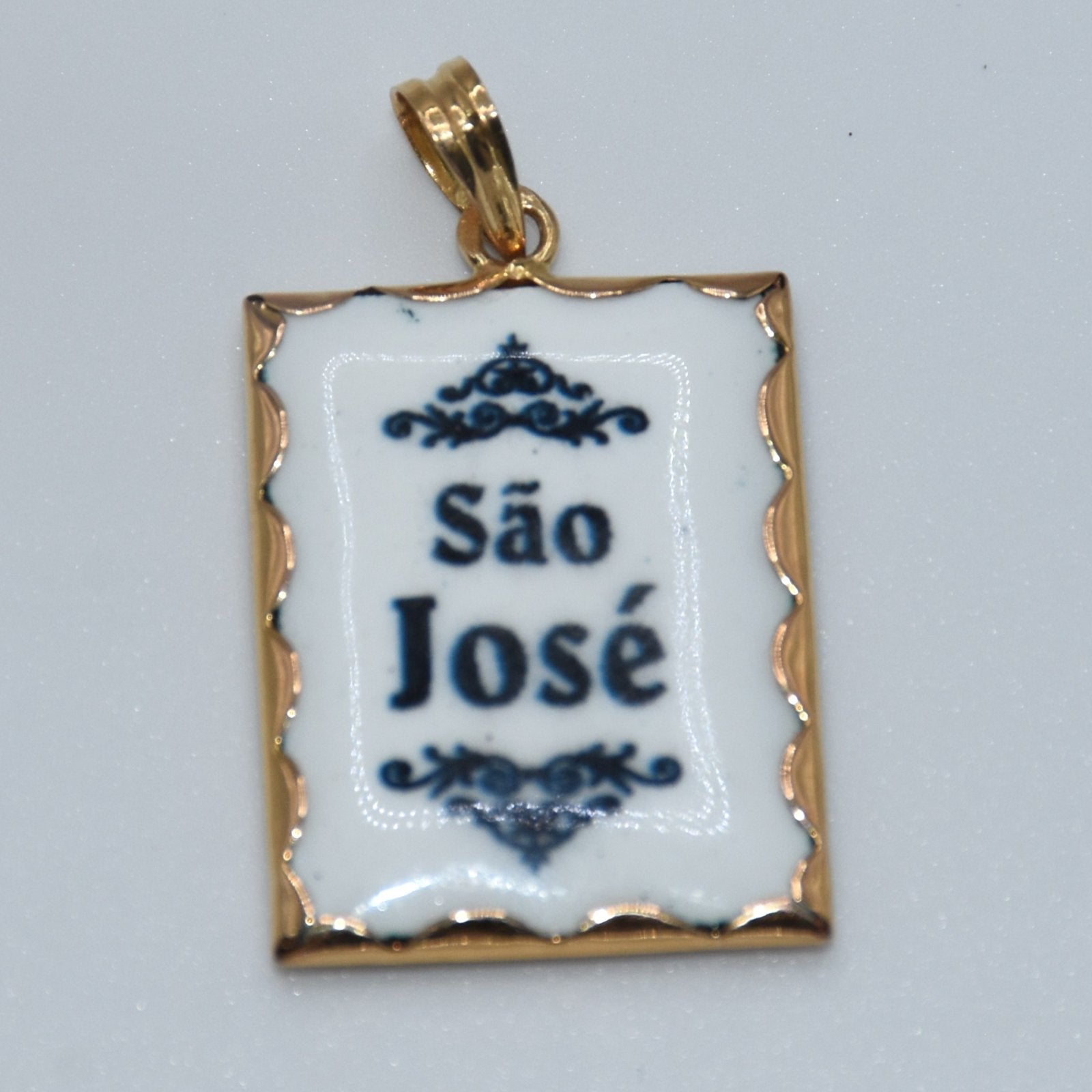 19.2K Portuguese Gold | Vintage Saint Joseph Pendant