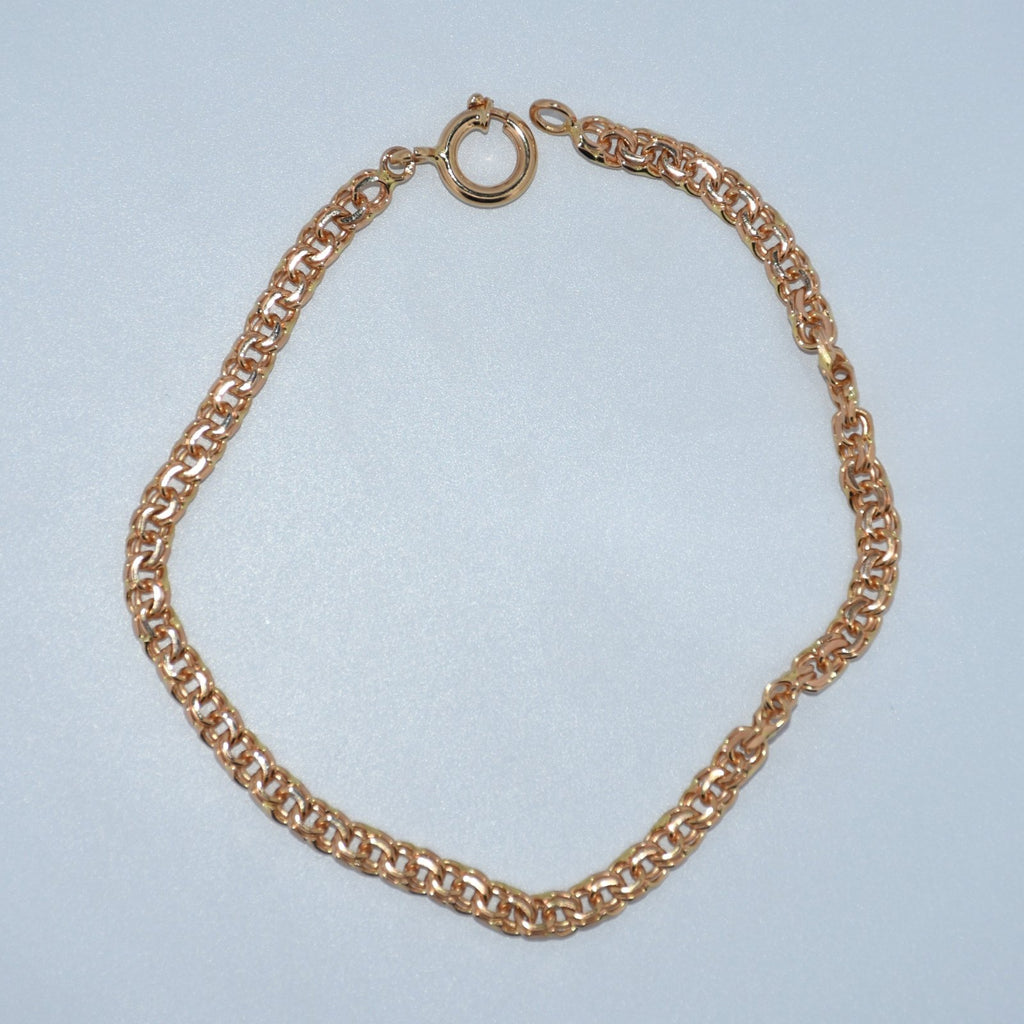 19.2K Portuguese Gold | Frizo (Freeze) Bracelet 8"