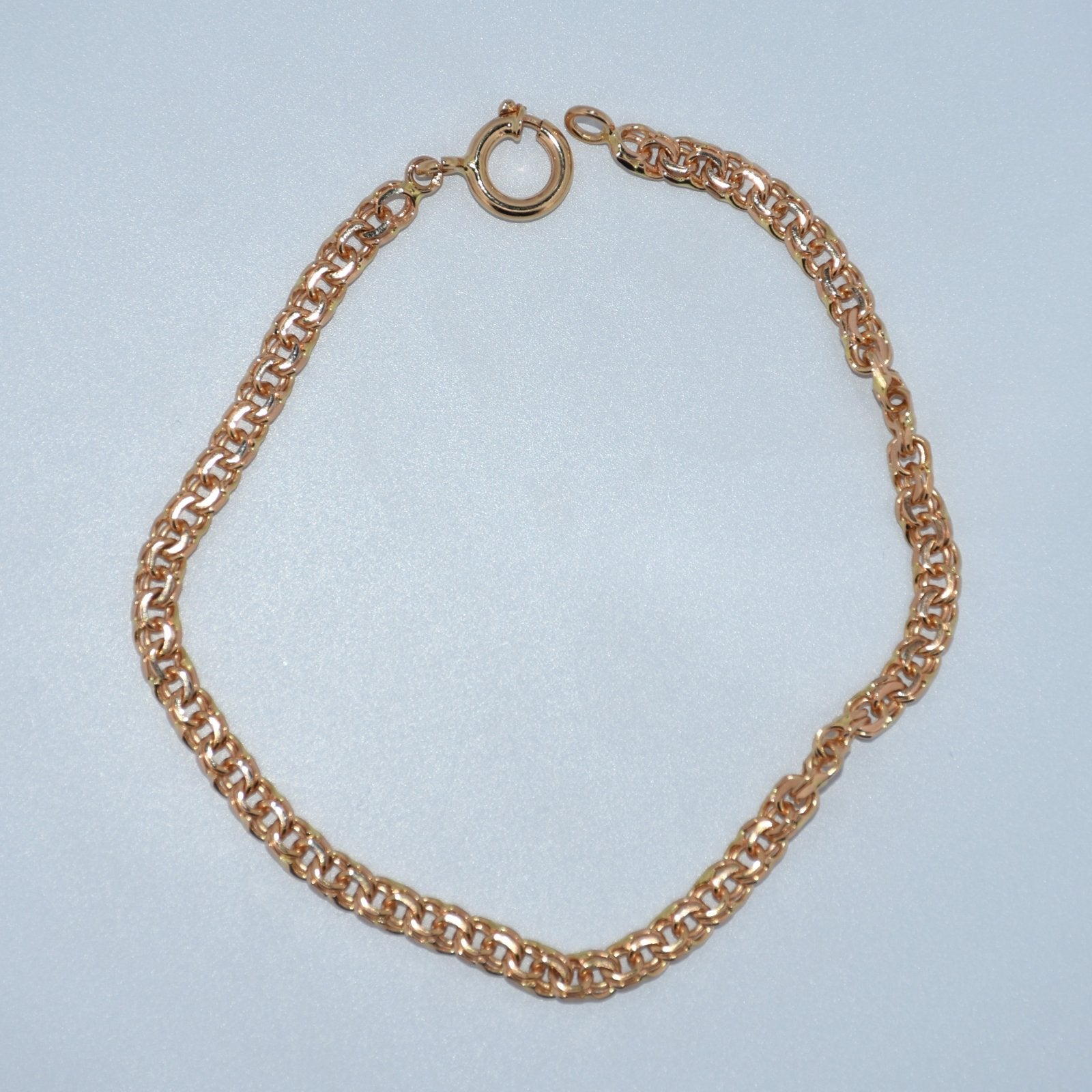 19.2K Portuguese Gold | Frizo (Freeze) Bracelet 8"