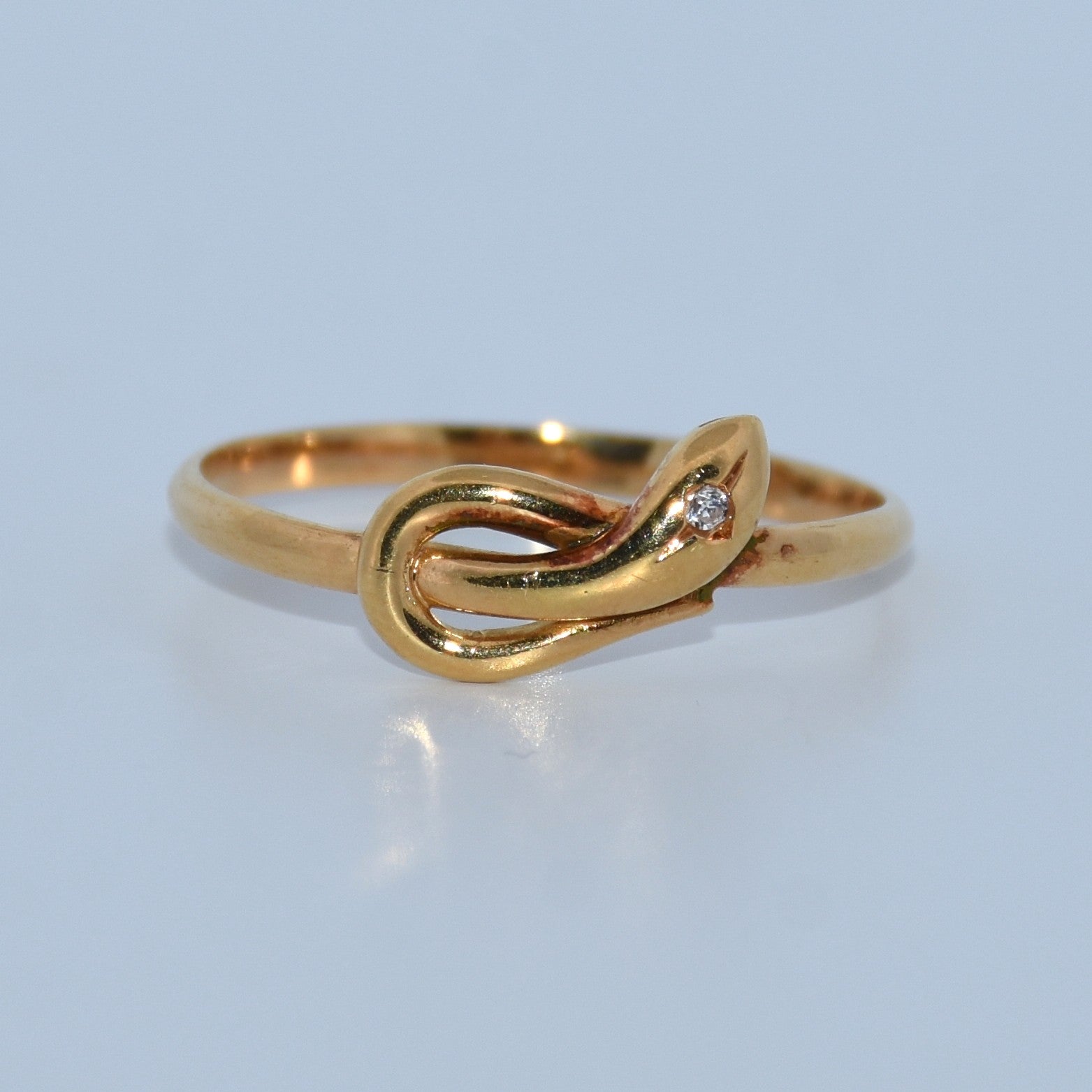 19.2K Portuguese Gold | Snake Design Rings