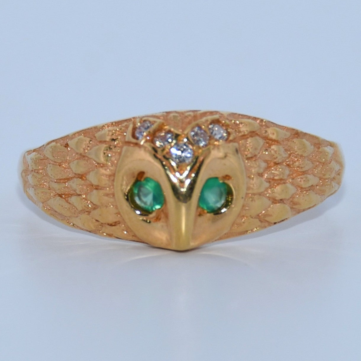 19.2K Portuguese Gold | Owl Ring