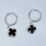 Sterling Silver | Clover Dangle Earrings