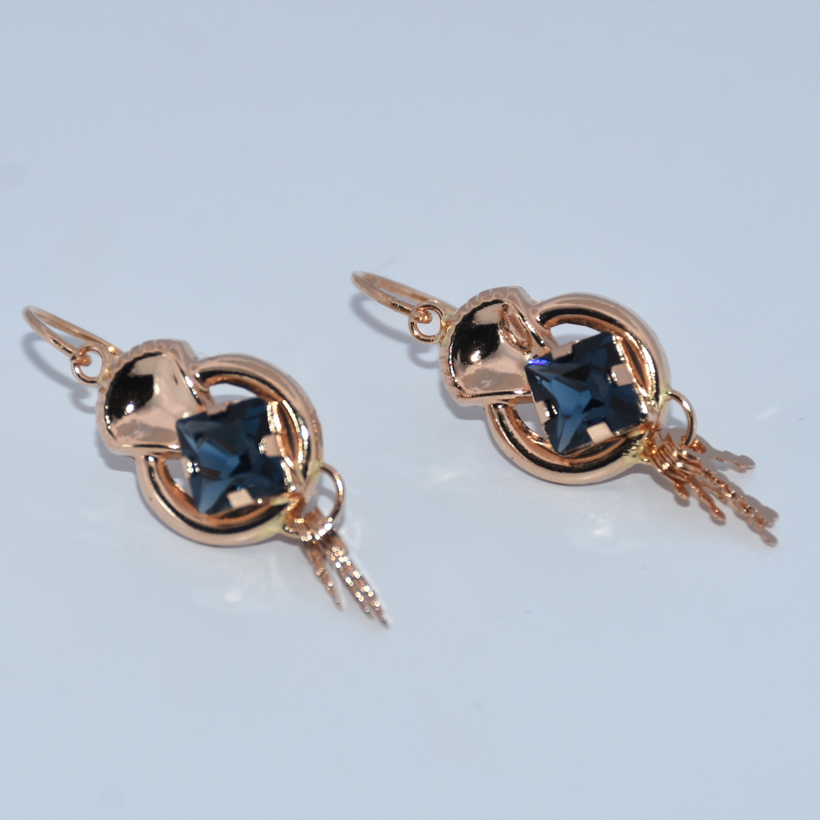 19.2K Portuguese Gold | Traditional Dangle Earrings