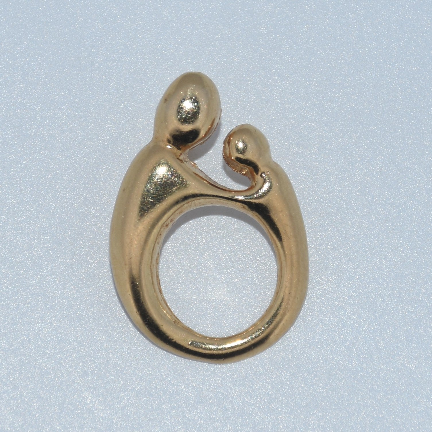 14K Gold | Mother and Child Pendants