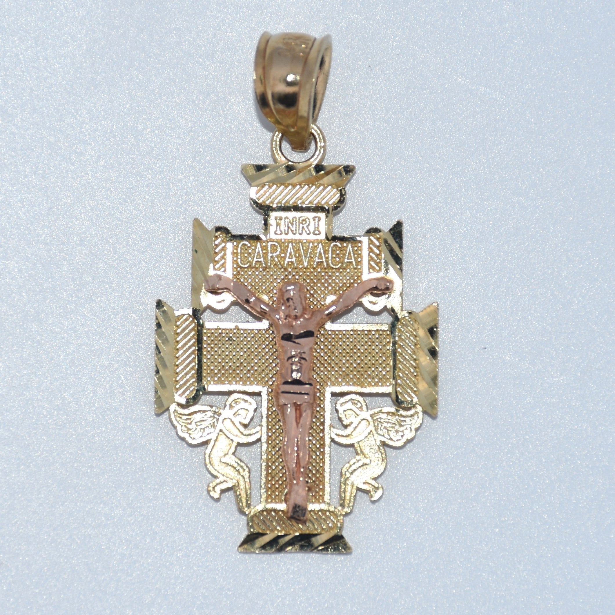 14K Gold | Caravaca Cross Pendant