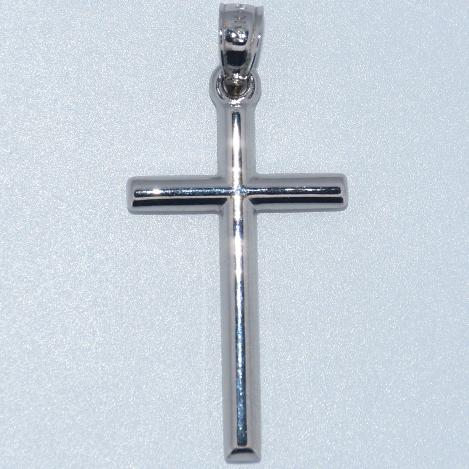 14K Gold | WG Hollow Cross Pendants
