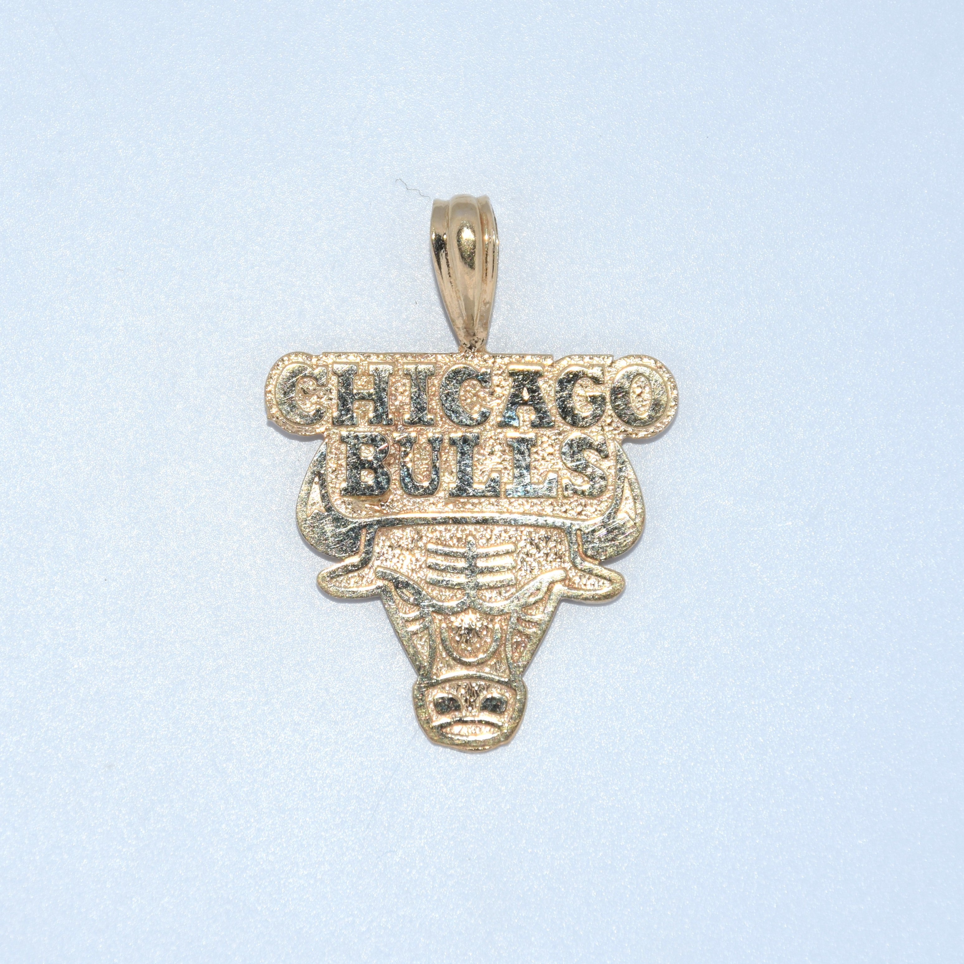 14K Gold | Chicago Bulls Pendant