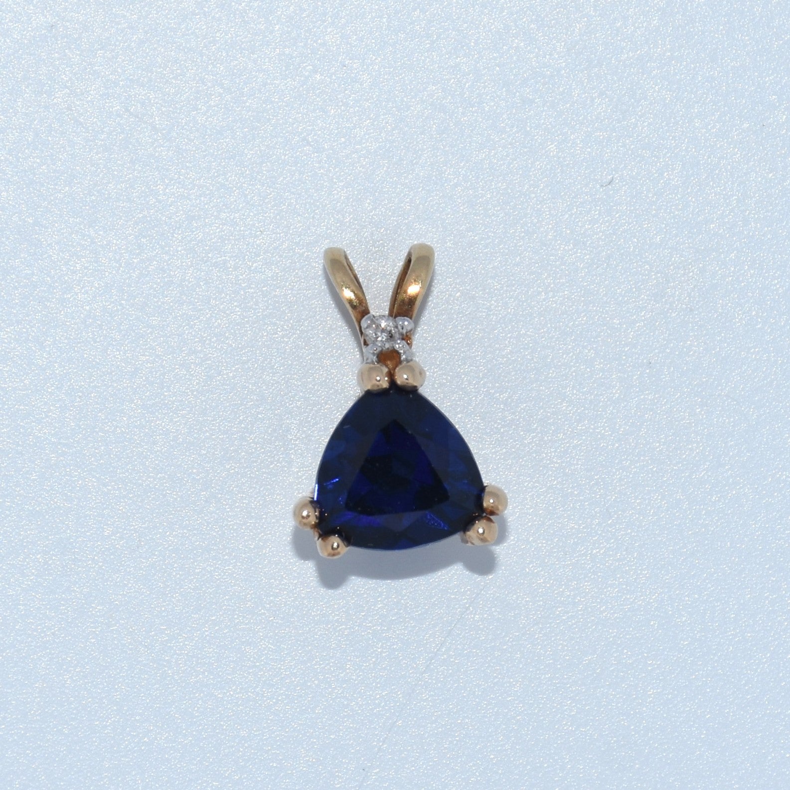 14K Gold | YG Triangle Pendants