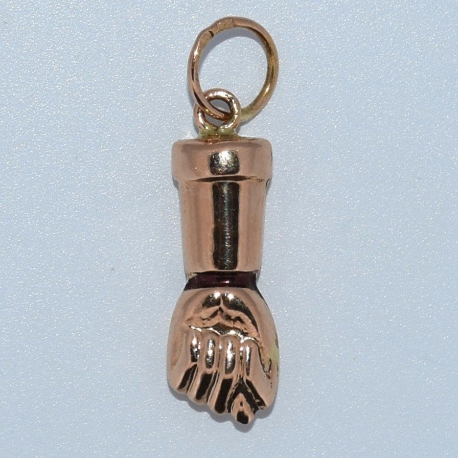 19.2K Portuguese Gold | Solid Lucky Fist Charm