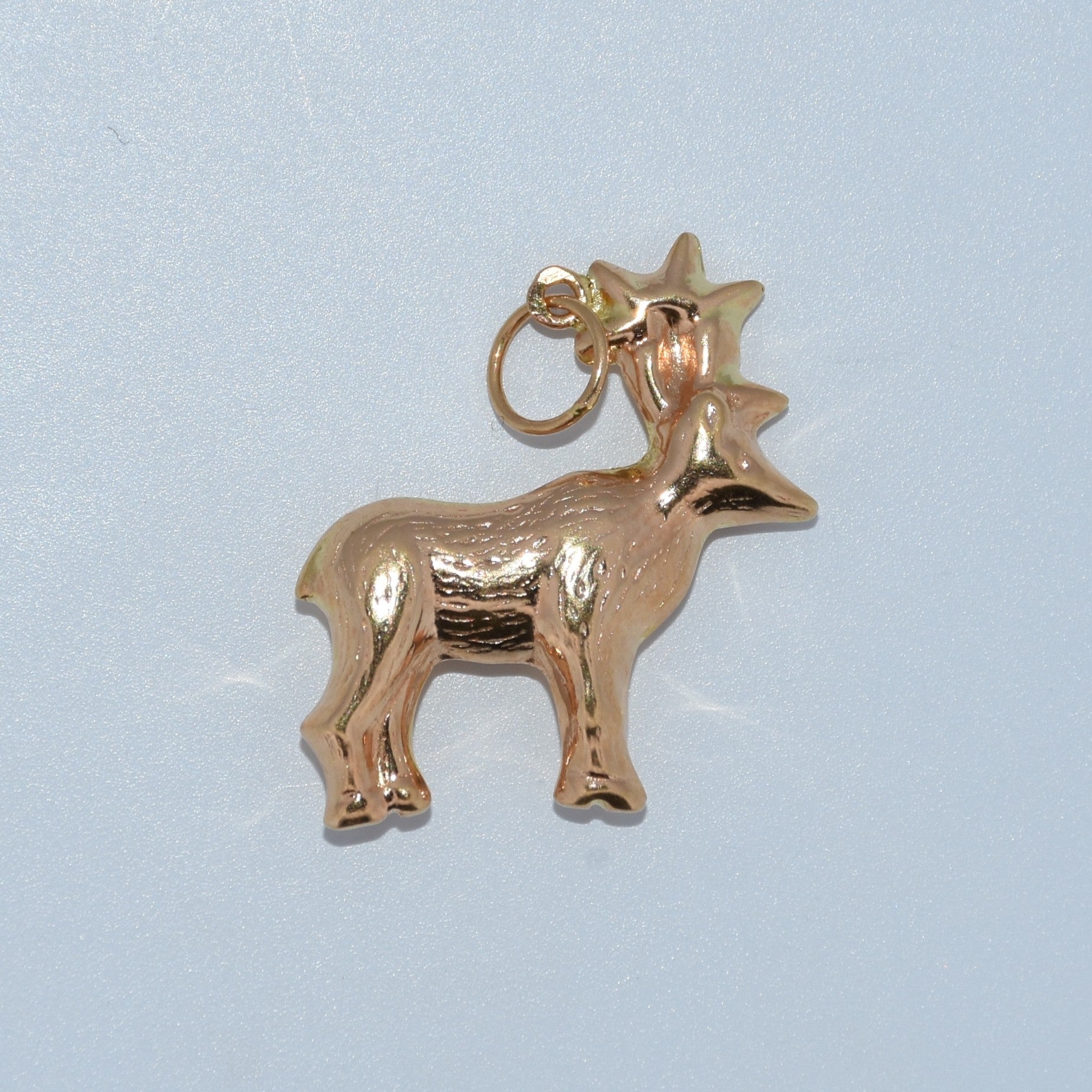 19.2K Portuguese Gold | Moose Charm