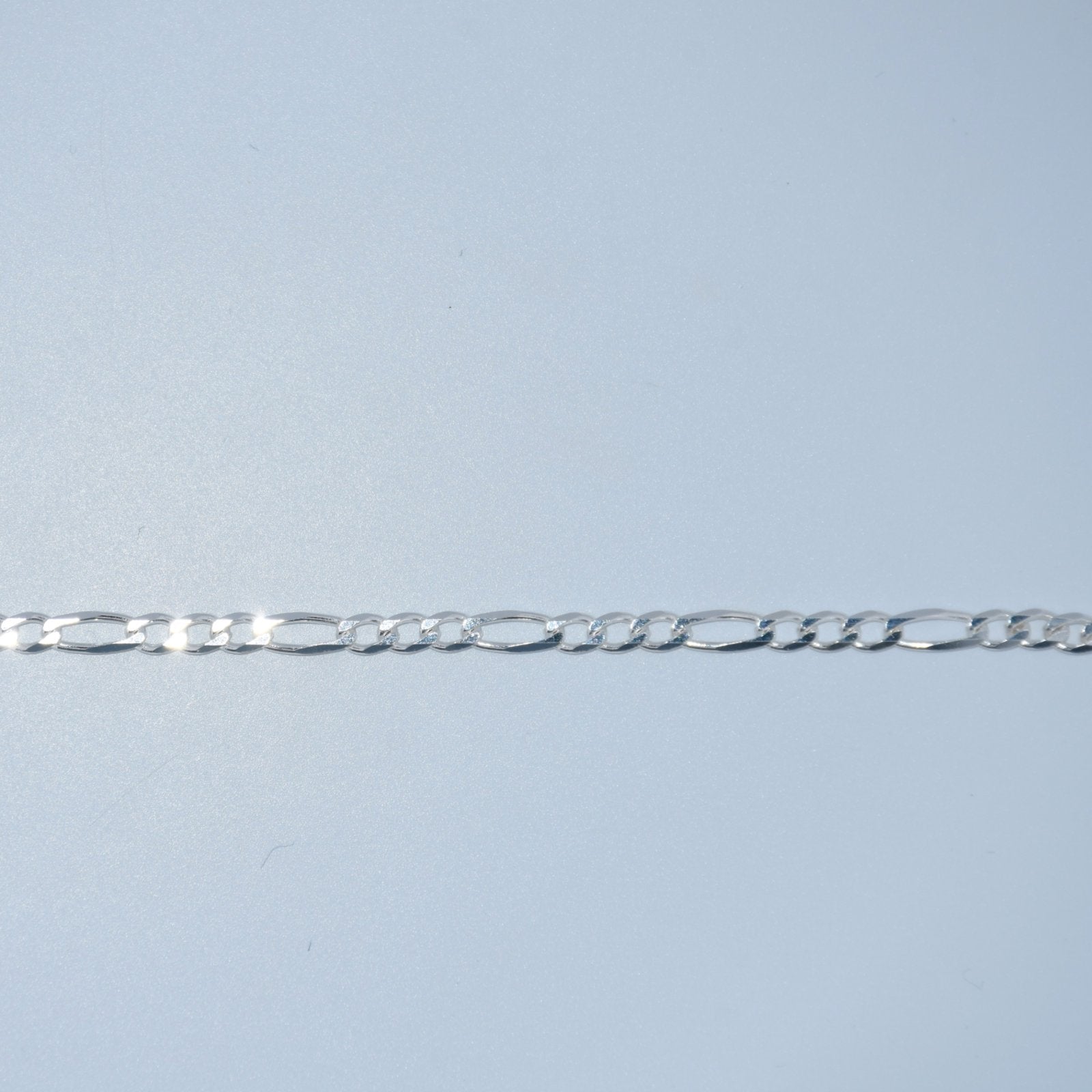 Sterling Silver | Figaro Bracelets