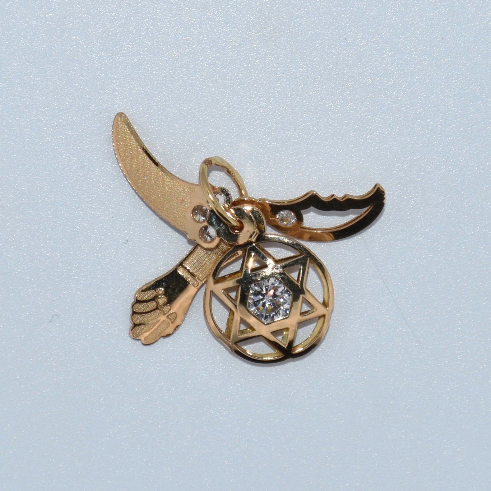 19.2K Portuguese Gold | Good Luck Charm Set ( Figas )