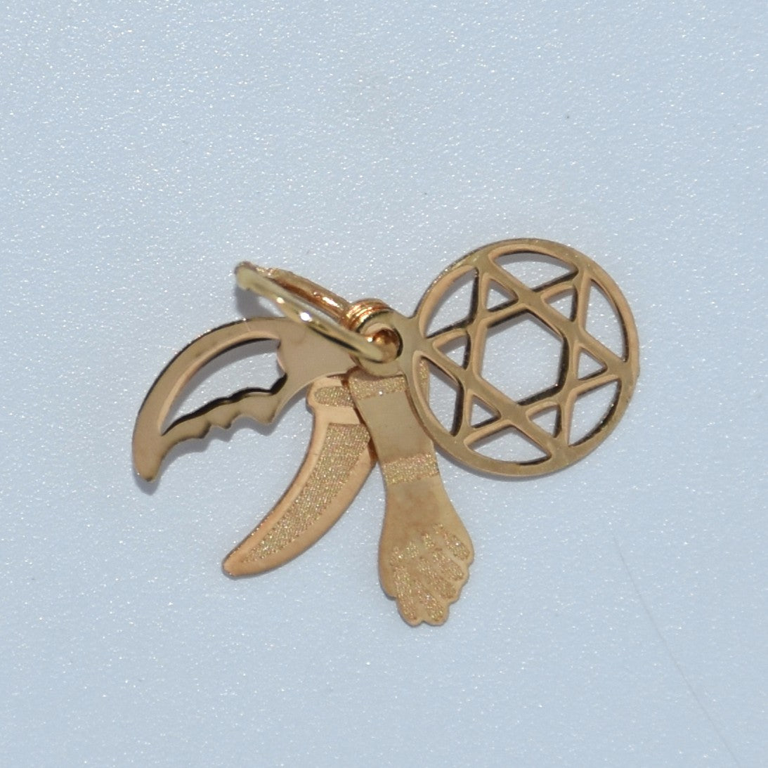 19.2K Portuguese Gold | Good Luck Charm Set ( Figas )