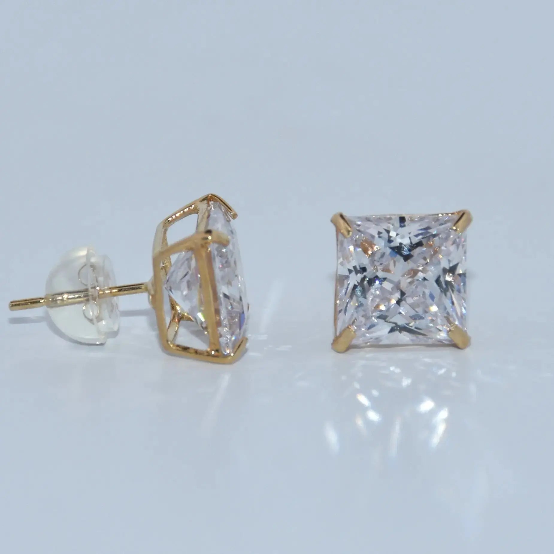 14K Gold | CZ Earrings