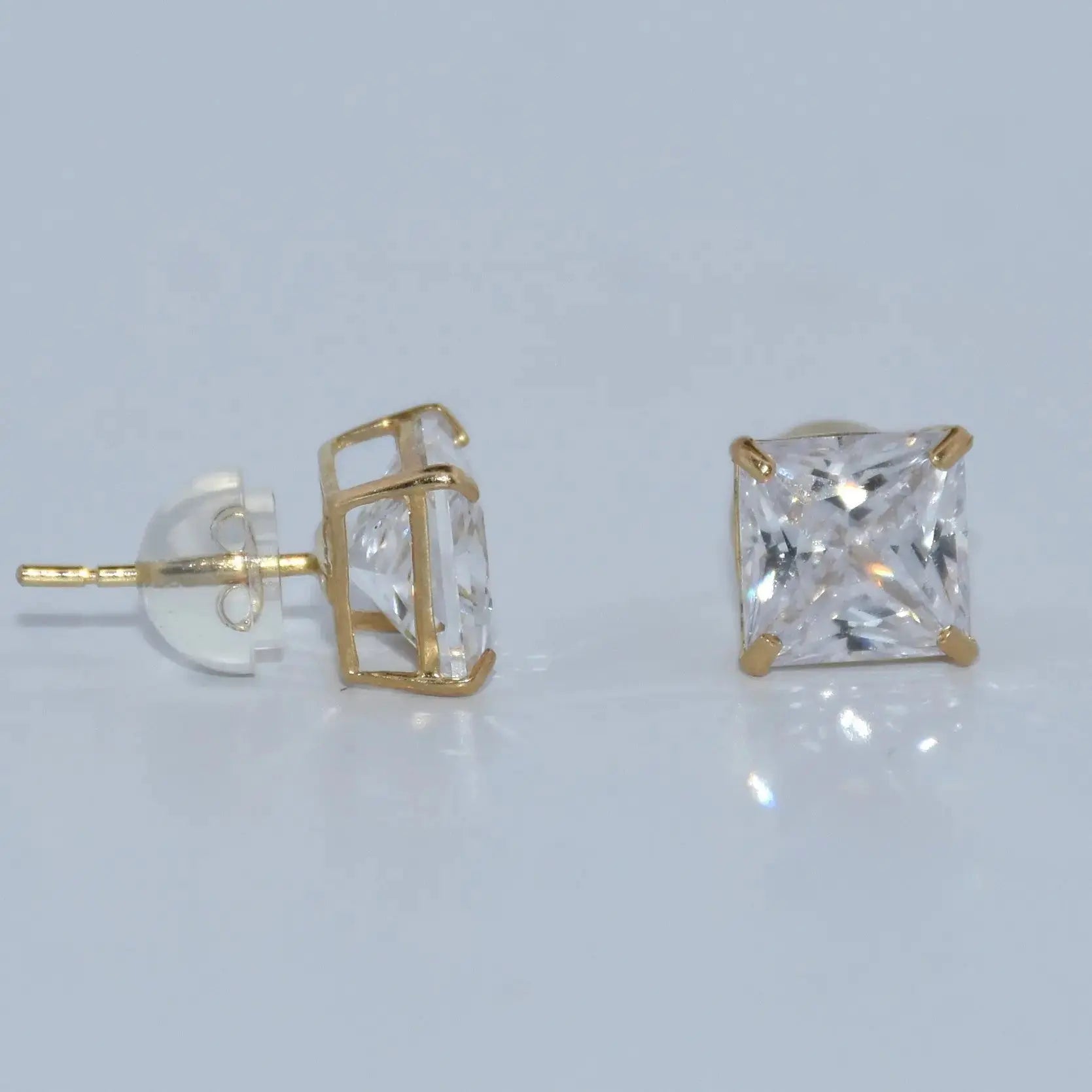 14K Gold | CZ Earrings