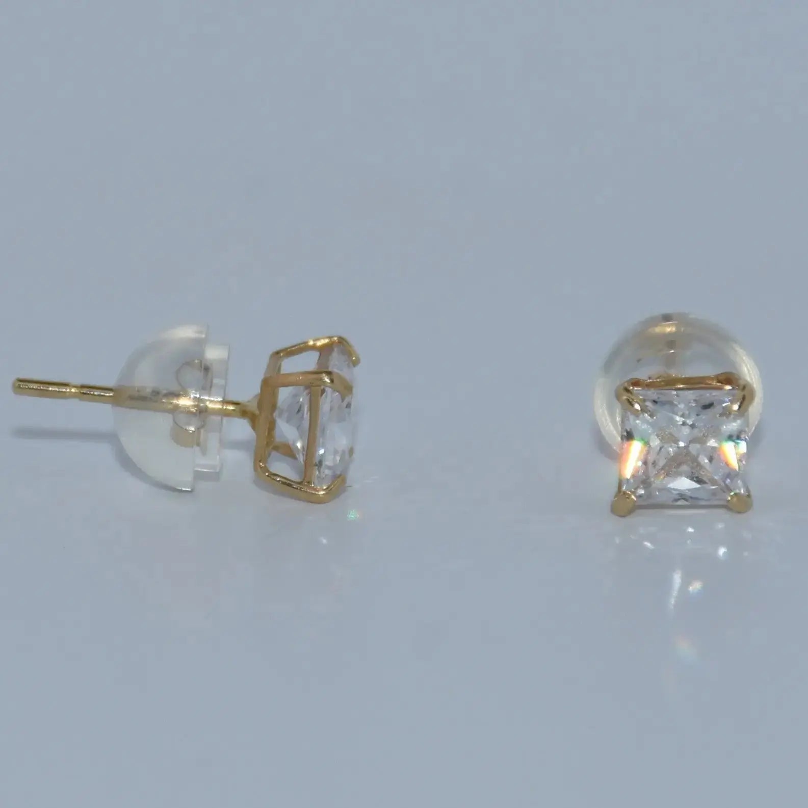 14K Gold | CZ Earrings