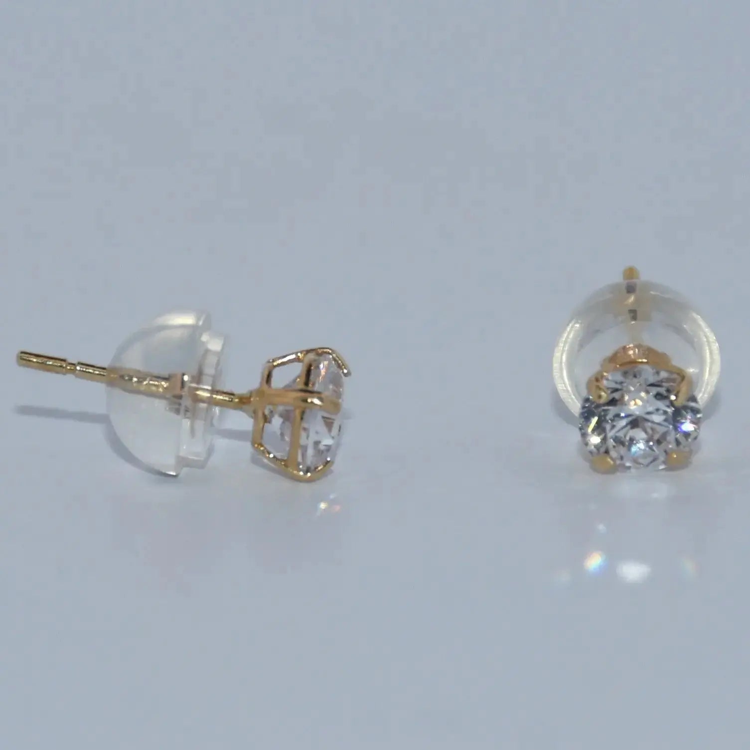 14K Gold | CZ Earrings
