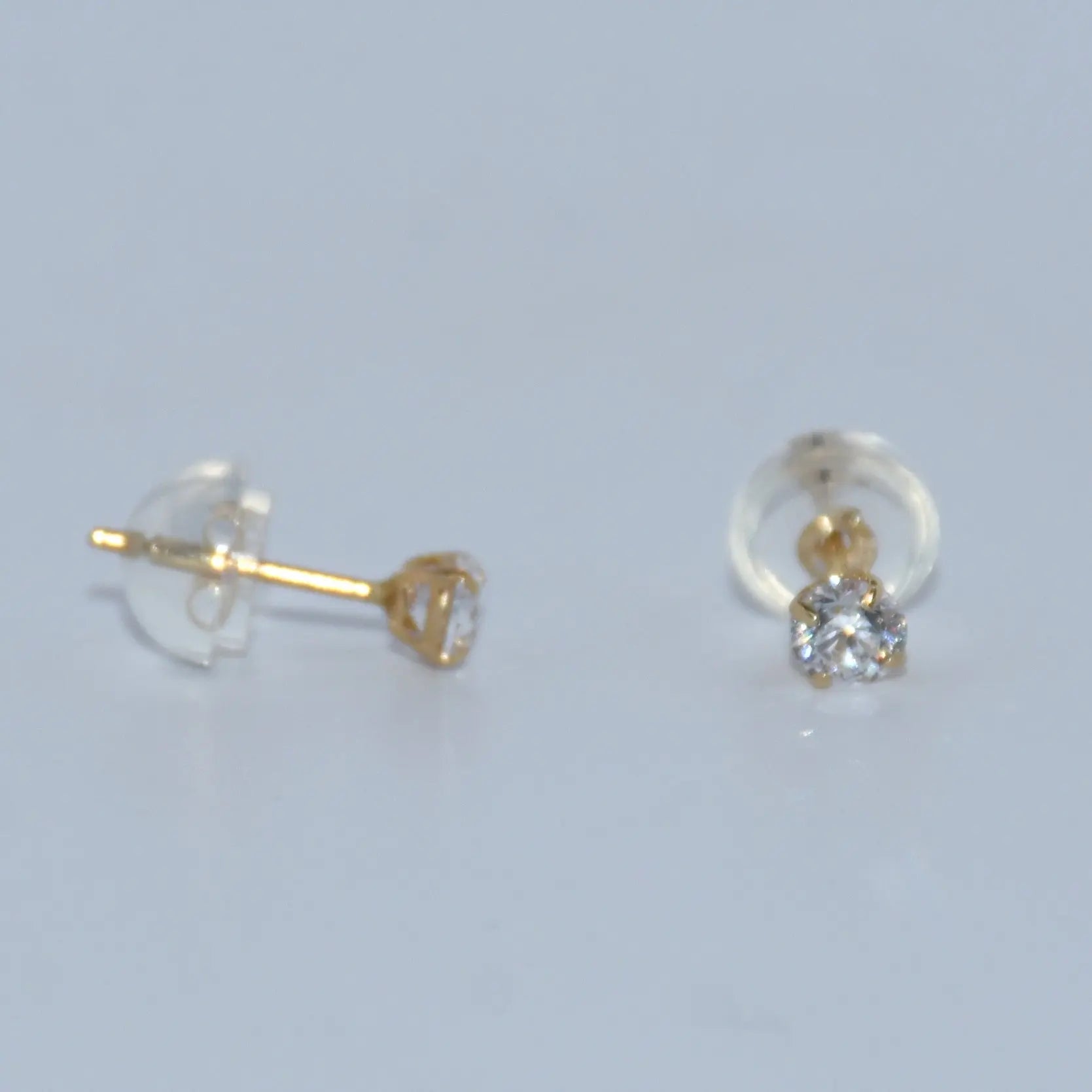 14K Gold | CZ Earrings