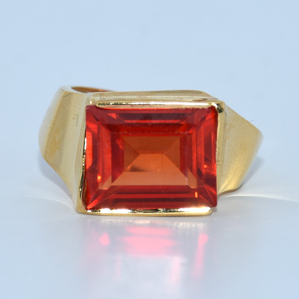 19.2K Portuguese Gold | Basin Orange Ring