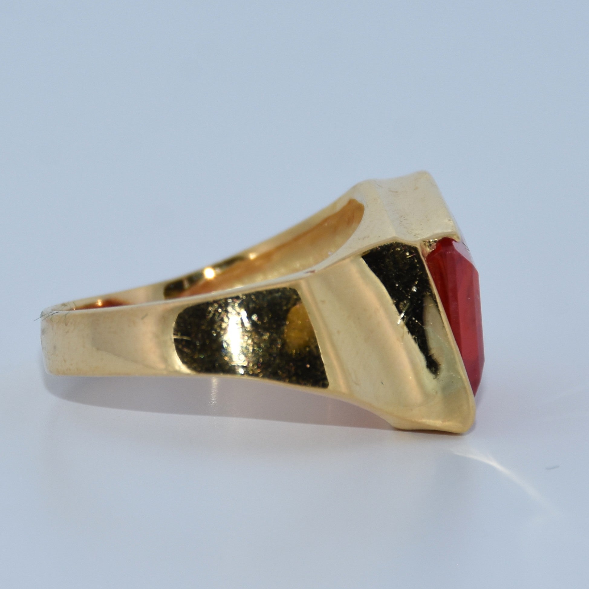 19.2K Portuguese Gold | Basin Orange Ring