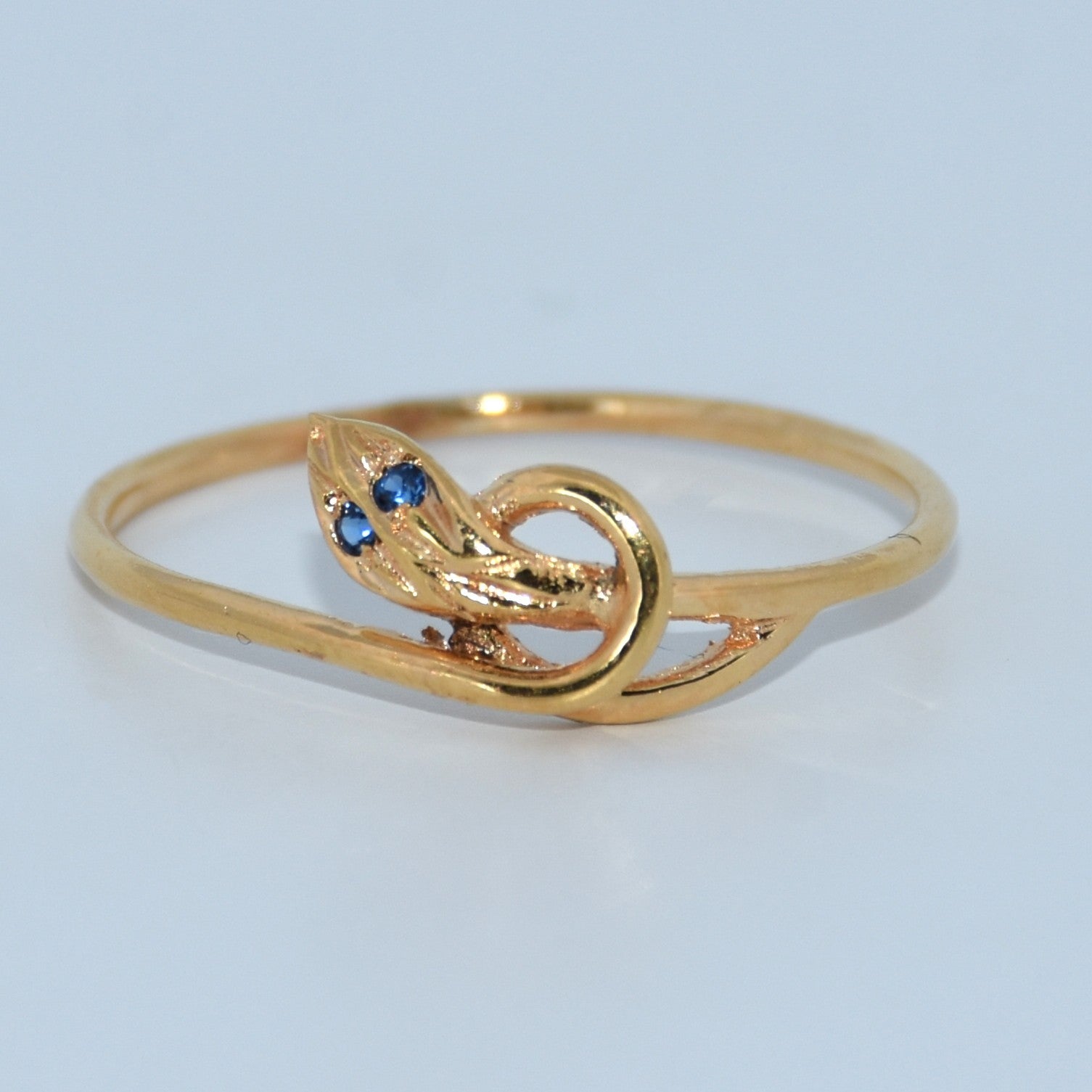 19.2K Portuguese Gold | Snake Design Rings