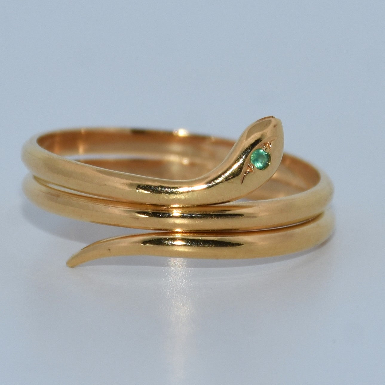 19.2K Portuguese Gold | Snake Design Rings