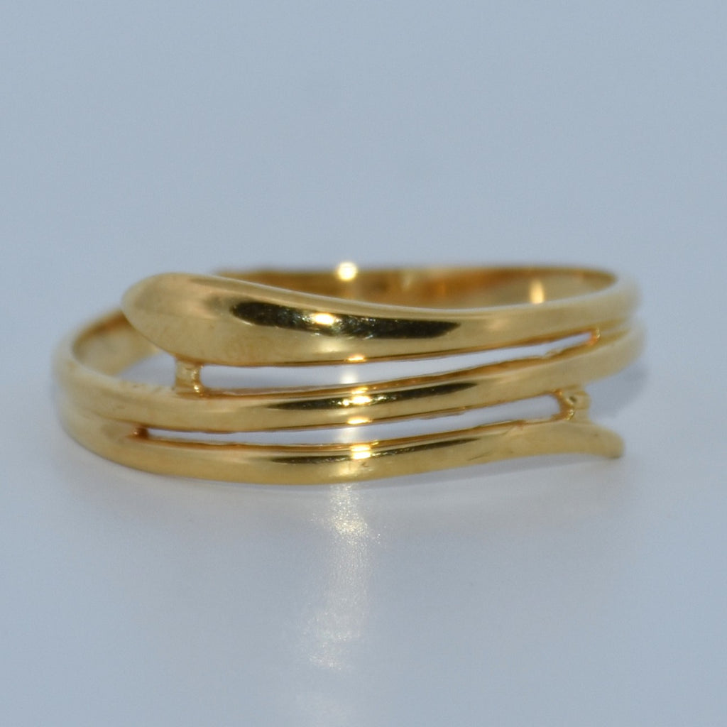 19.2K Portuguese Gold | Snake Design Rings