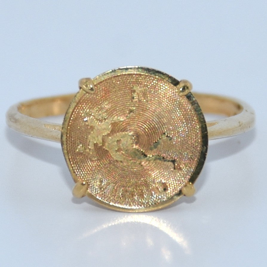 14K Gold | YG Zodiac Baby Ring
