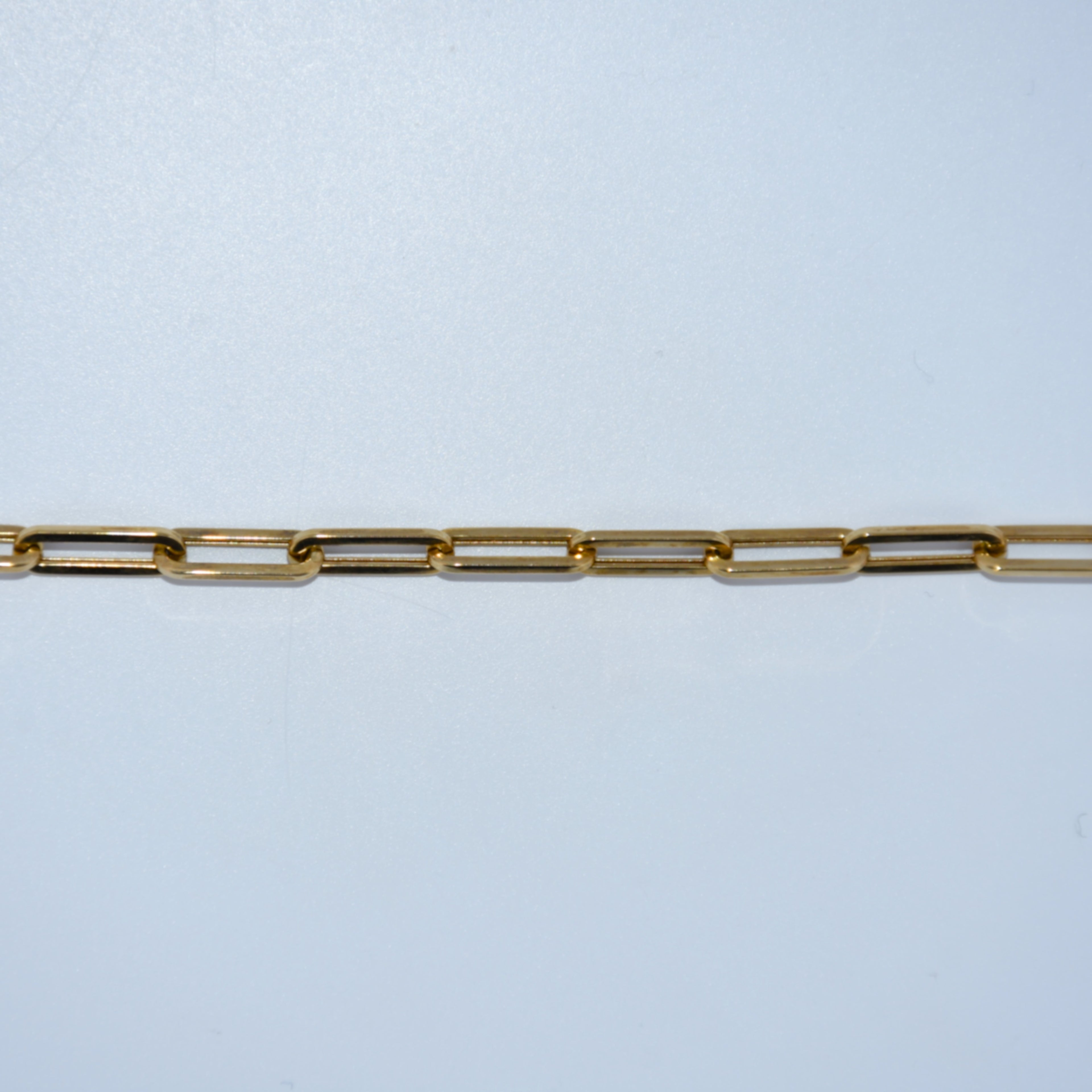 14K Gold | YG Paperclip Bracelet