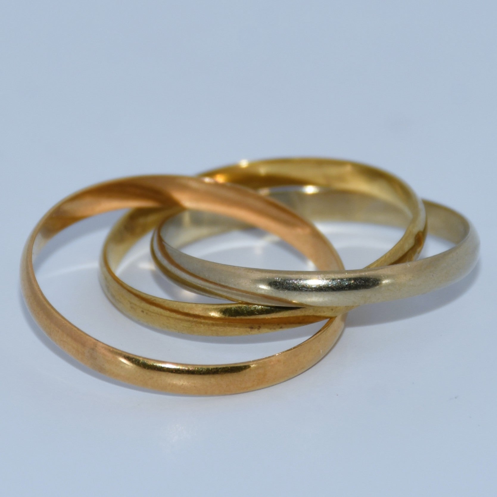 19.2K Portuguese Gold | Triple Ring Band