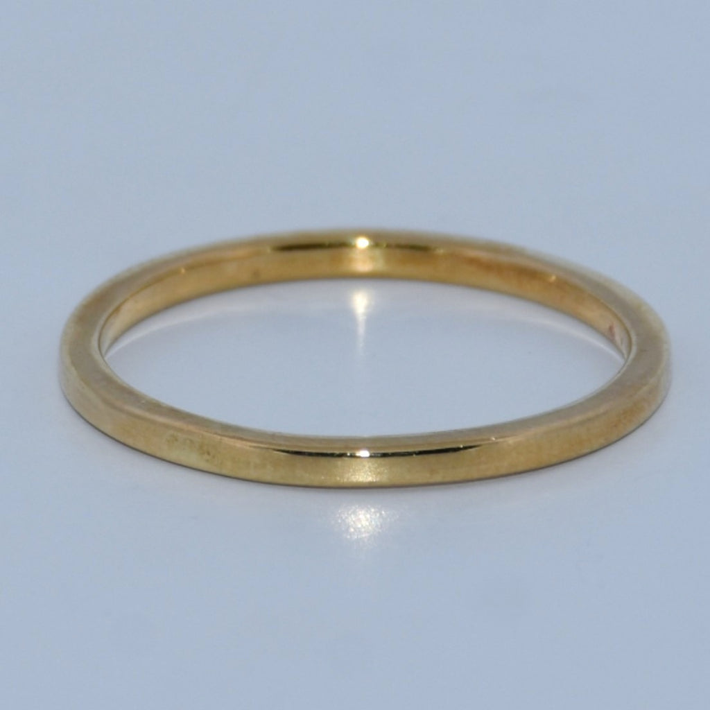 14K Gold | Thin Polished Wedding Bands