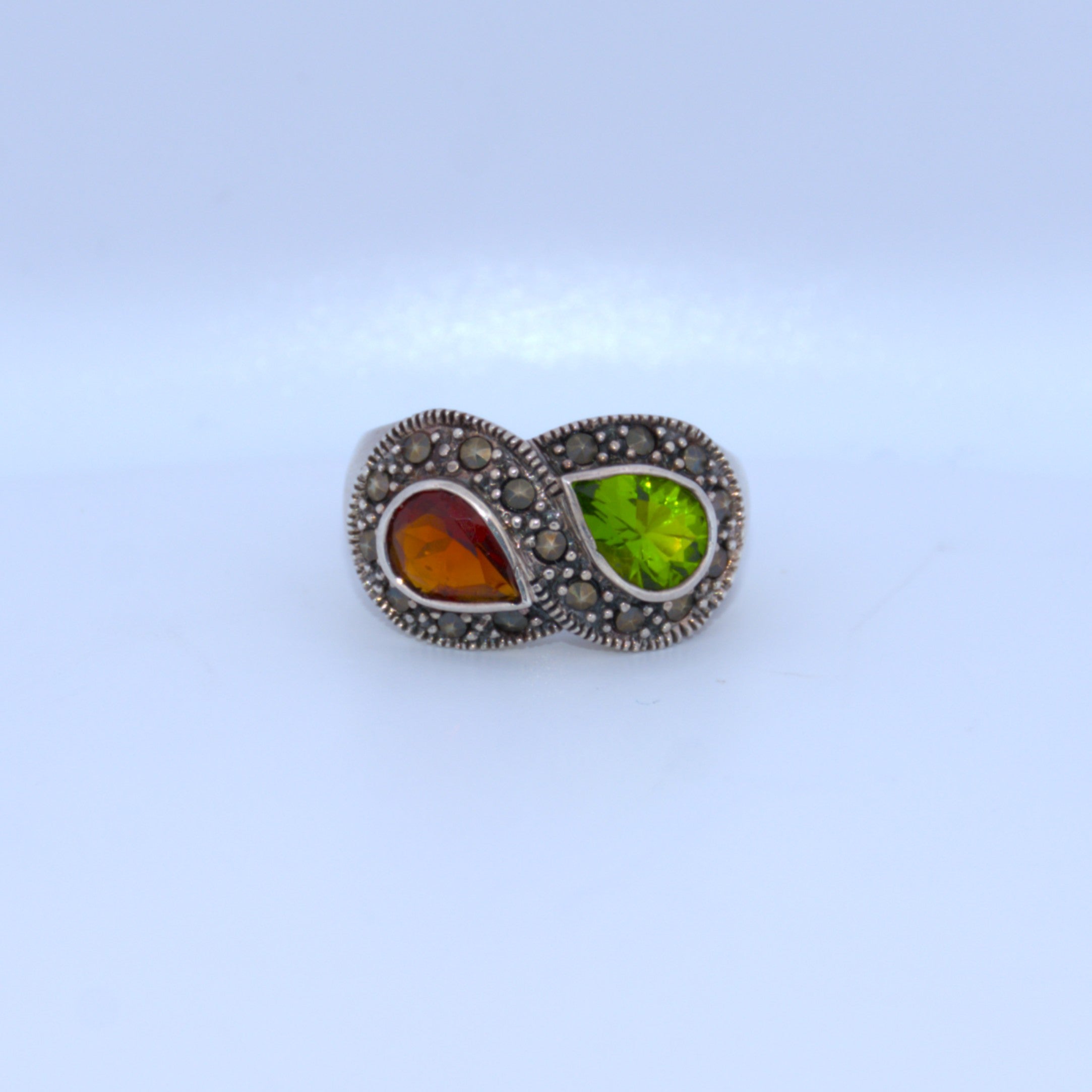 Sterling Silver | Colorful CZ Rings