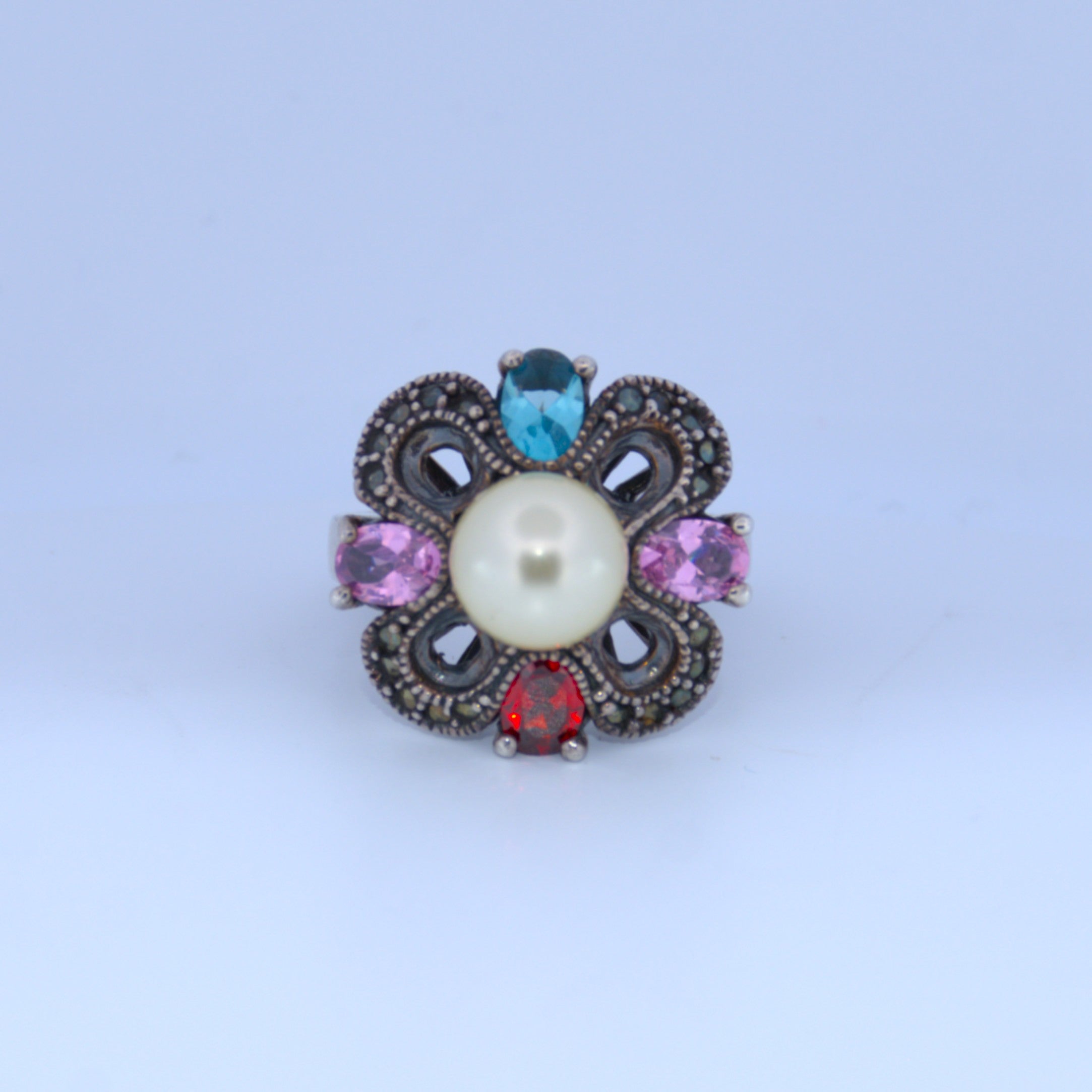 Sterling Silver | Colorful CZ Rings