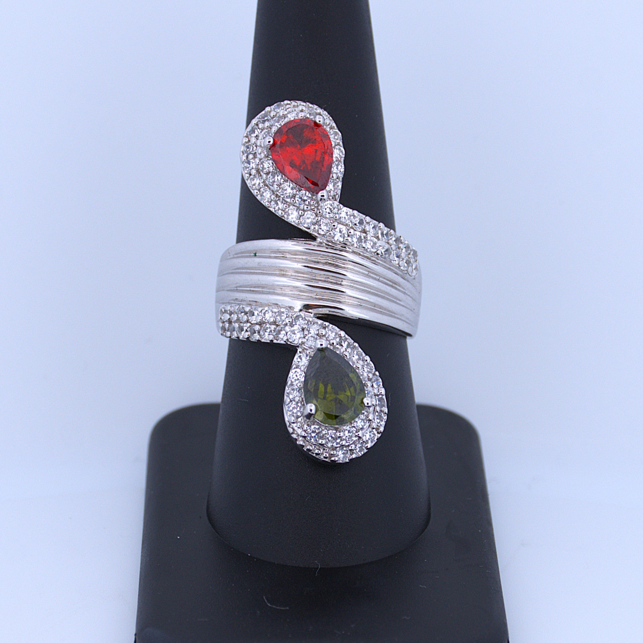 Sterling Silver | Colorful CZ Rings