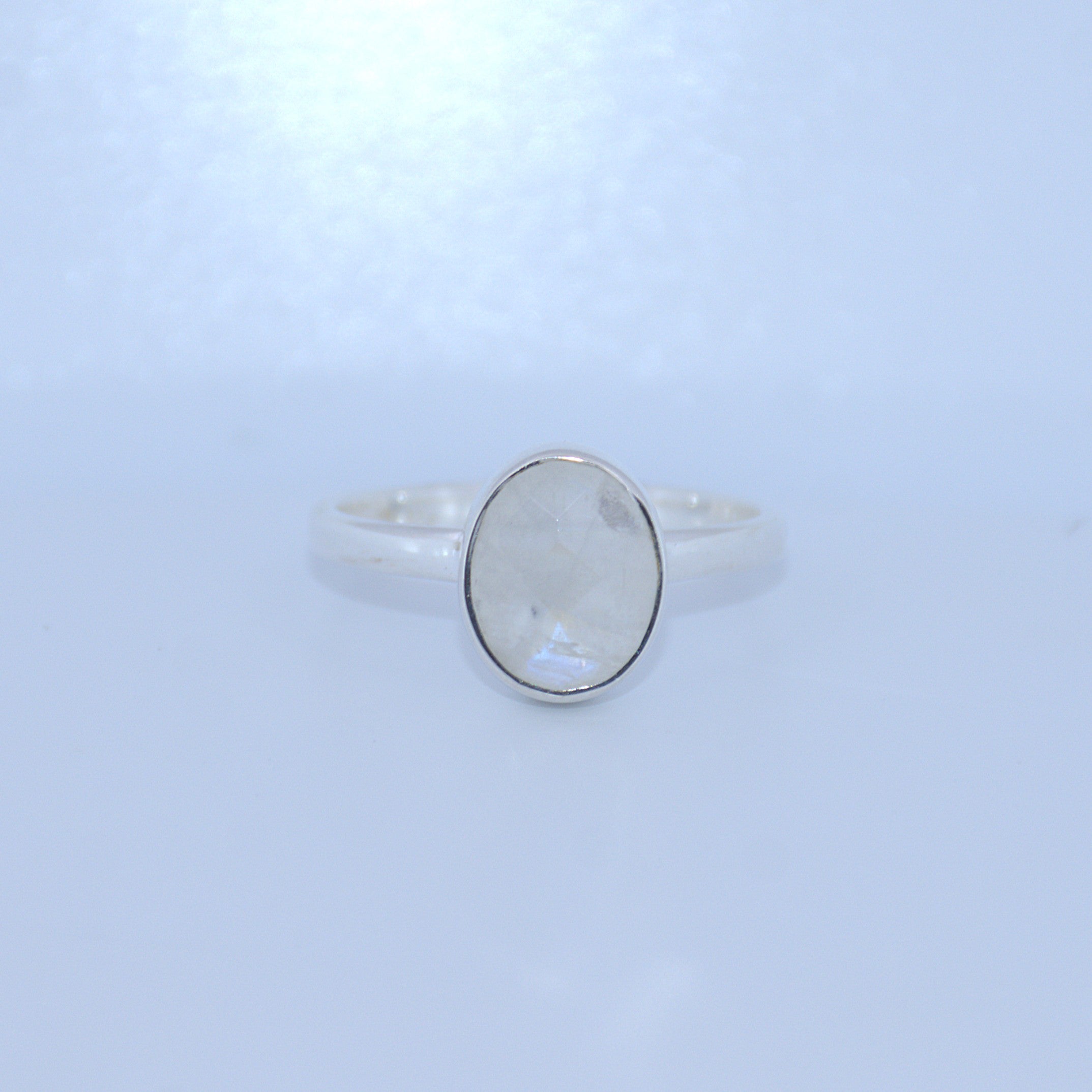 Sterling Silver | Colored Center Stone Rings
